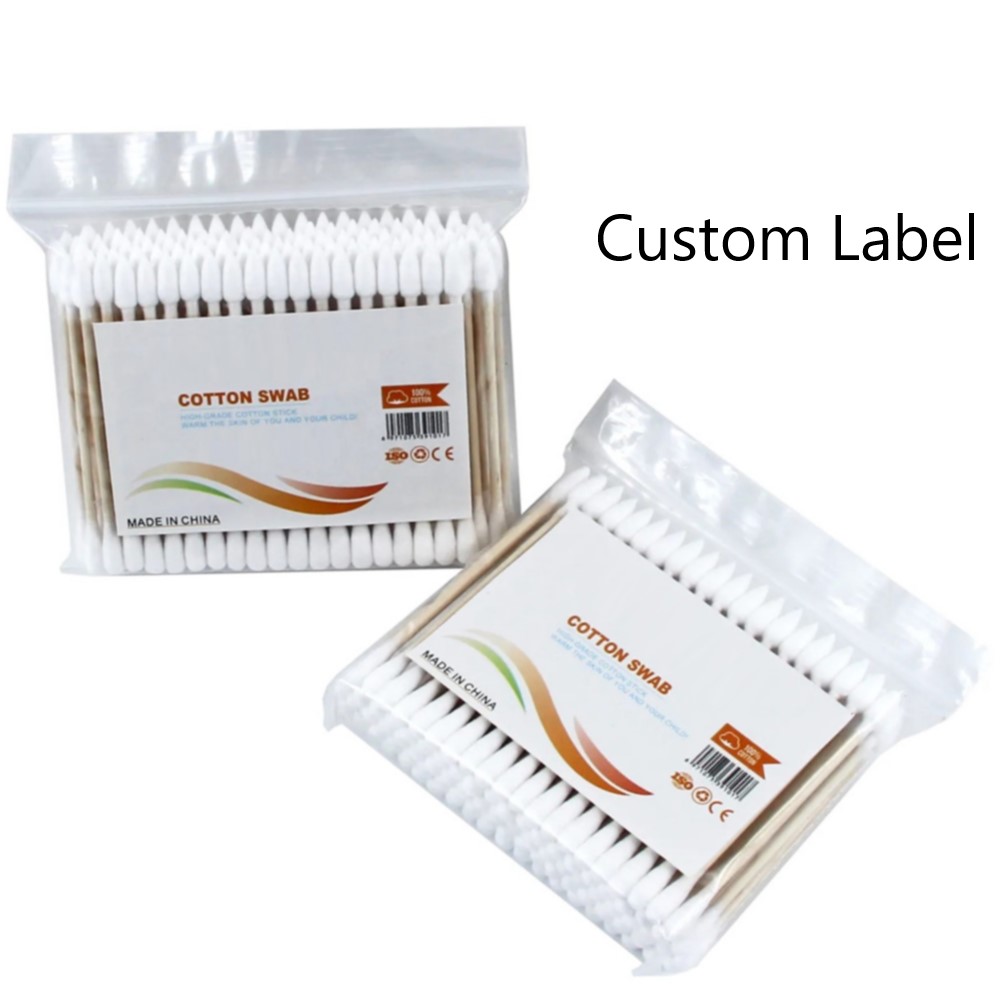 Custom Zip Bag 100 count Cotton Swab - Image 9
