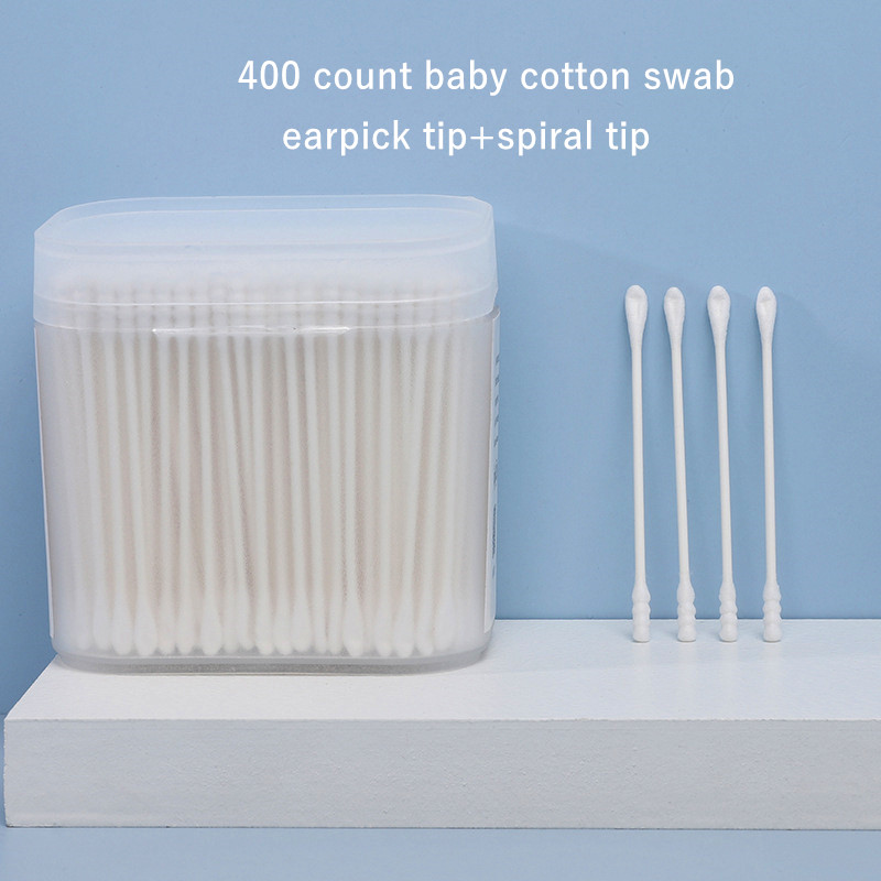 Baby Tiny Cotton Swab Paper Stem 200-400count - Image 7
