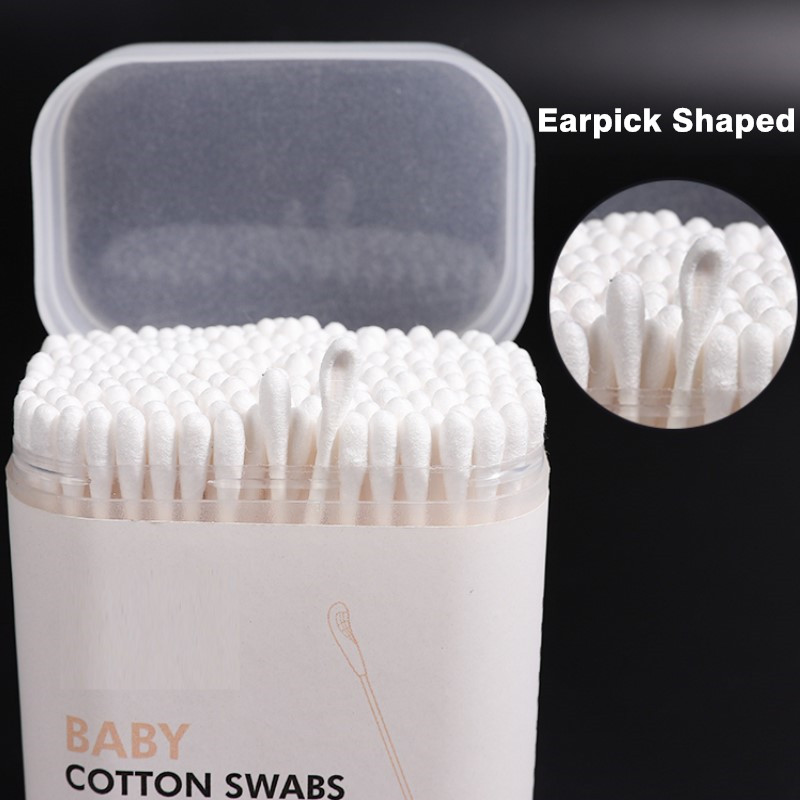 Baby Tiny Cotton Swab Paper Stem 200-400count - Image 4