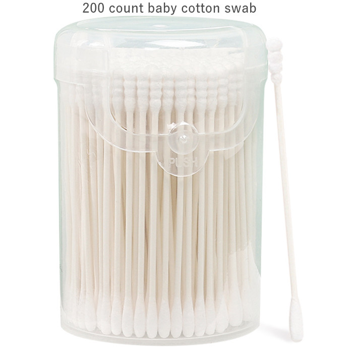 Baby Tiny Cotton Swab Paper Stem 200-400count