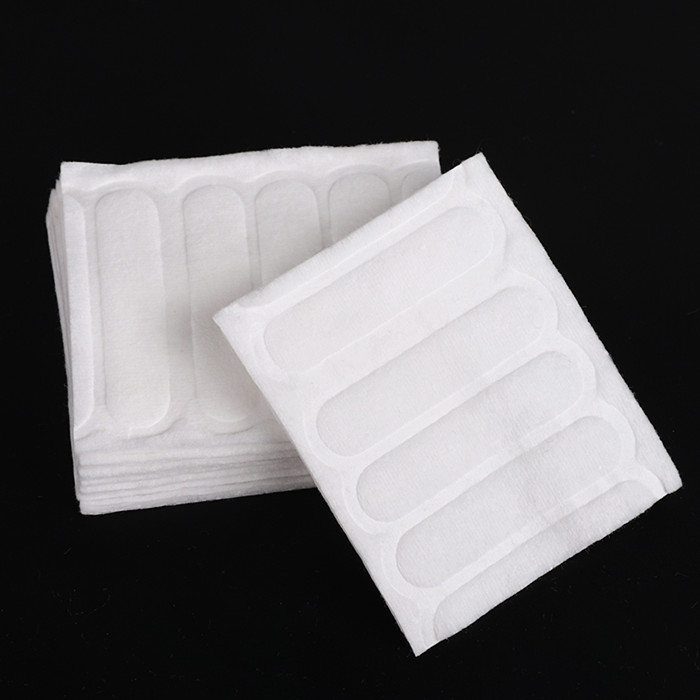 0.5g Square Cotton Pad (wide stripe embossed) - Image 3