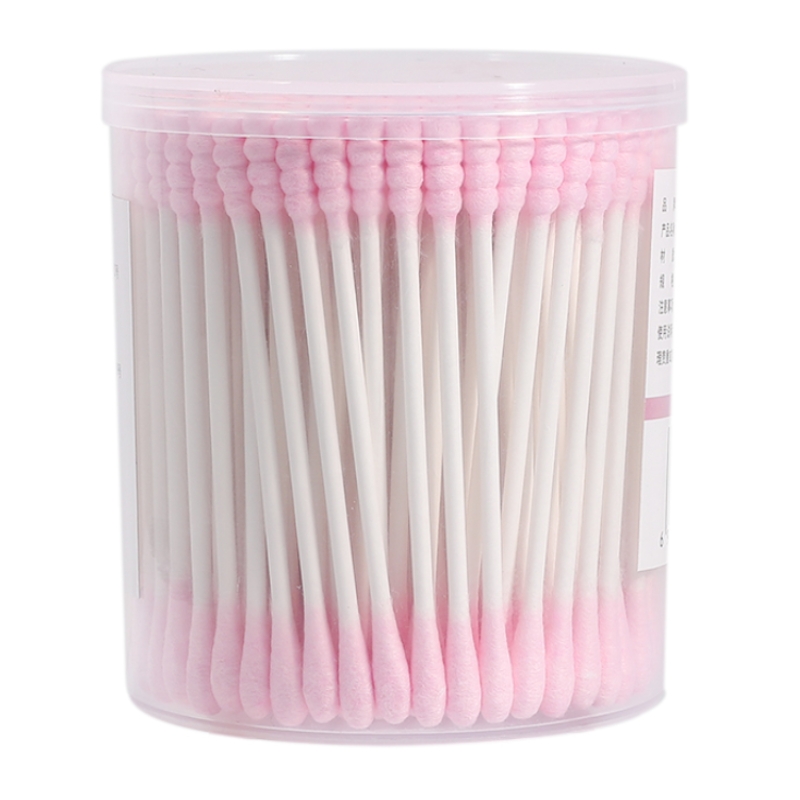 Color Spiral Tipped Cotton Swab Paper Stem 200count - Image 3