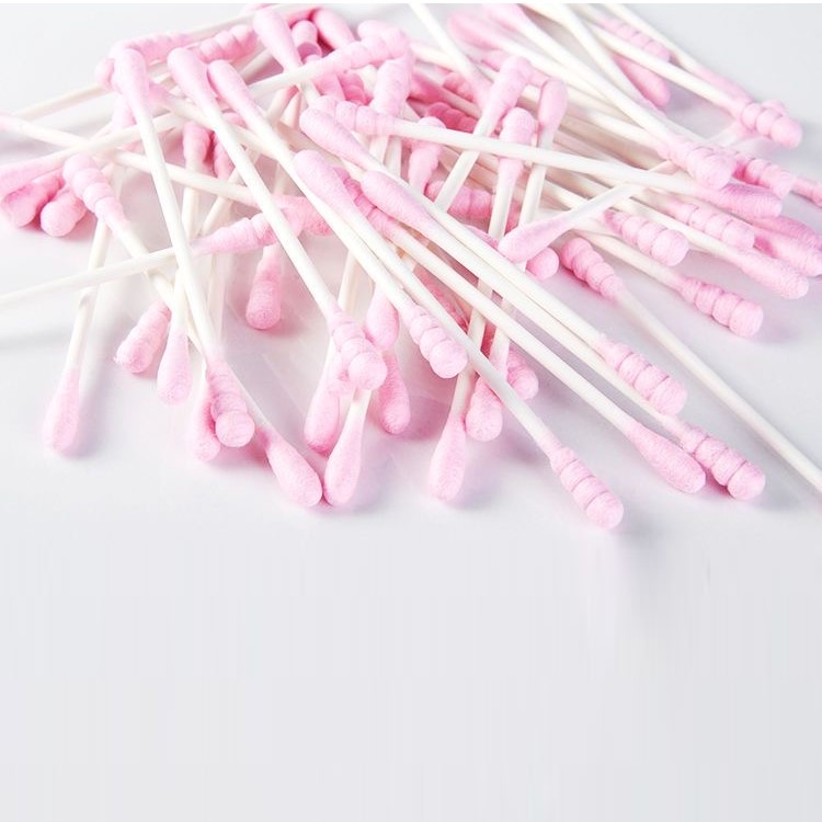Color Spiral Tipped Cotton Swab Paper Stem 200count - Image 9