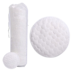 Φ5.7cm 0.5g Round Cotton Pad (dashed dot embossed edge locked)