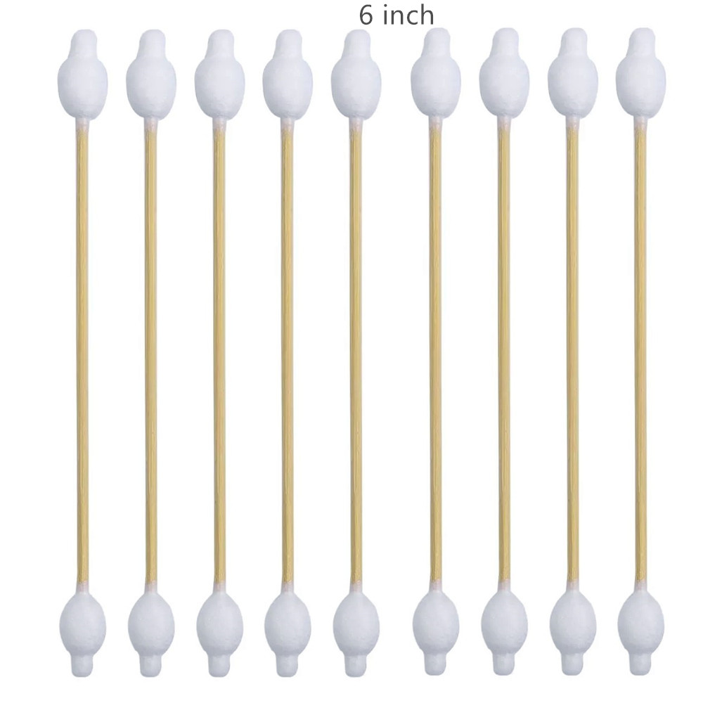 Kraft Box Bamboo Cotton Swab Safety Tip 3" 6" 55count - Image 5