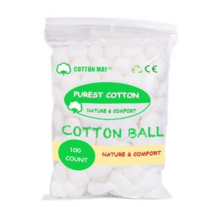 Custom Zip Bag Cotton Balls 0.3g, 0.5g, 1g, 2g, 3g
