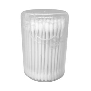100 Ct Cotton Swab Round Push PP Box