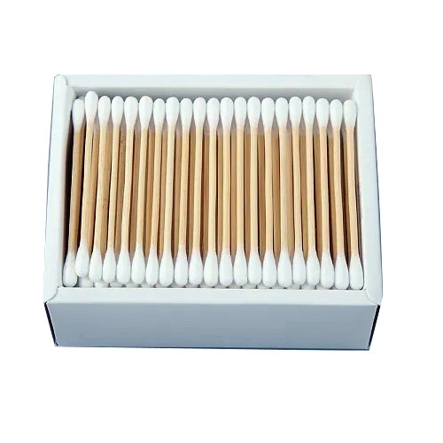200ct Paper Drawer Box Bamboo Cotton Swab - Image 3