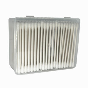 200ct PP Box Paper Stem Cotton Swab