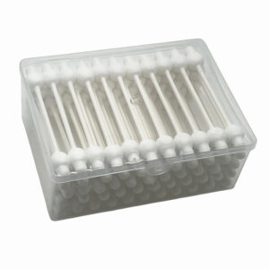 55ct PP Box Safety Tip Paper Stem Cotton Swab