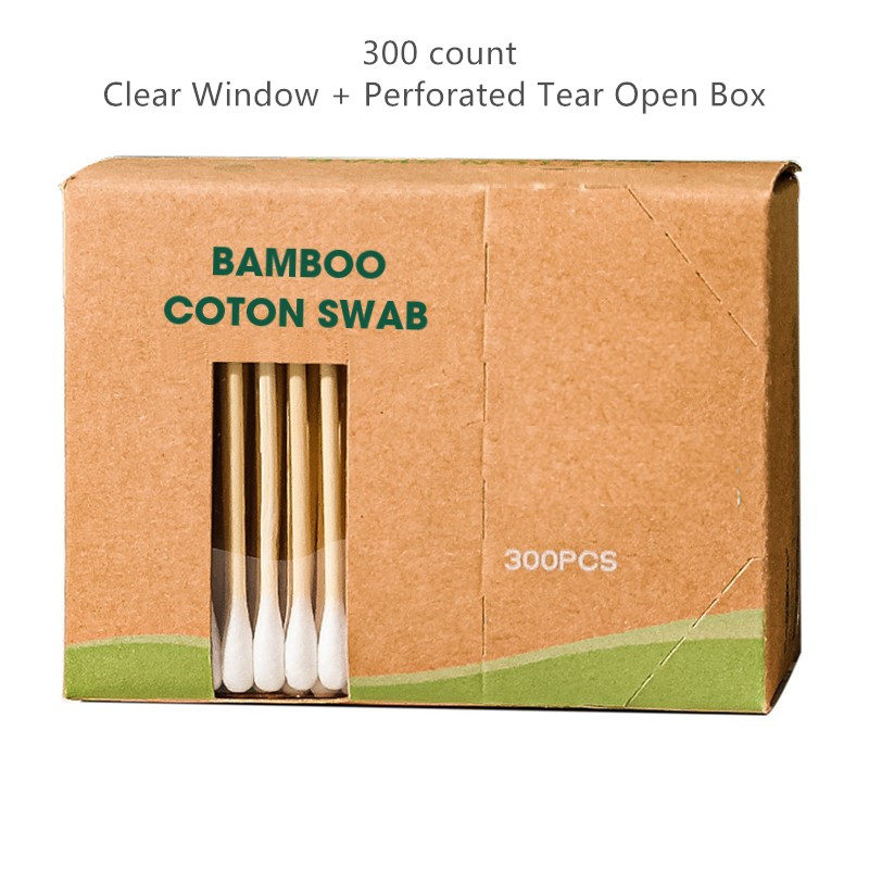 Perforated Die-cutting Kraft Box Cotton Swab 200-500 count - Image 5