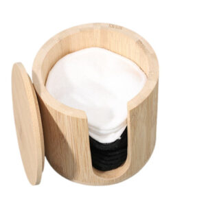 Washable Cotton Pad with Bamboo Holder