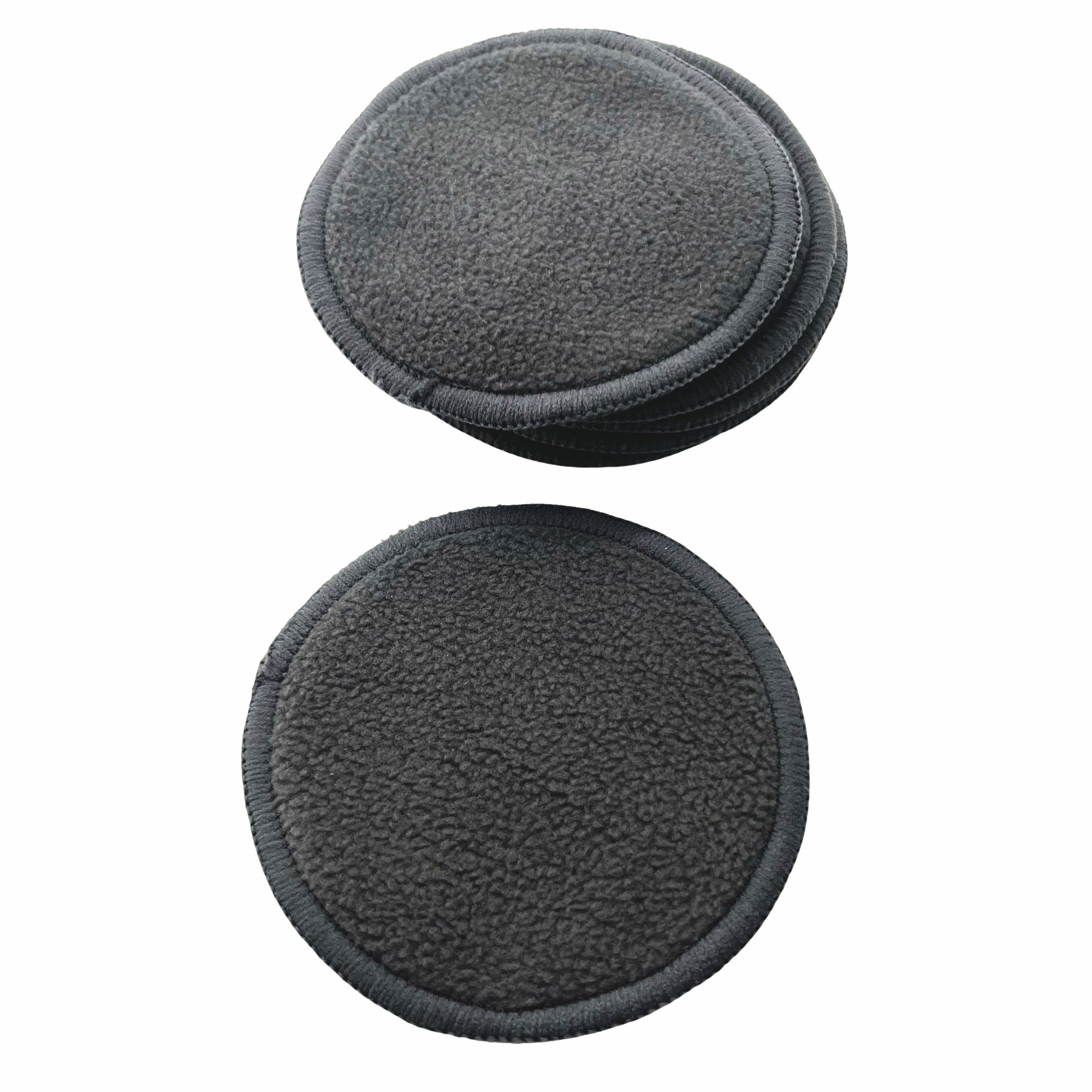 Washable Cotton Pad Black Bamboo Makeup Remover Pad - Image 4