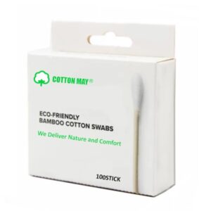 Custom White Paper Box Cotton Swab