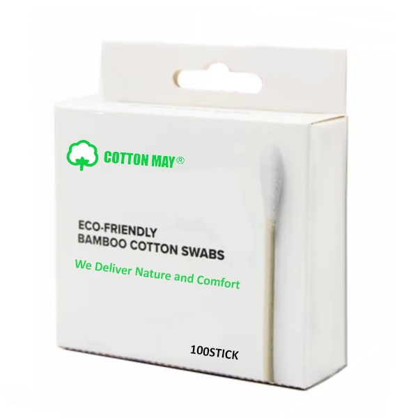 Custom White Paper Box Cotton Swab - Image 2