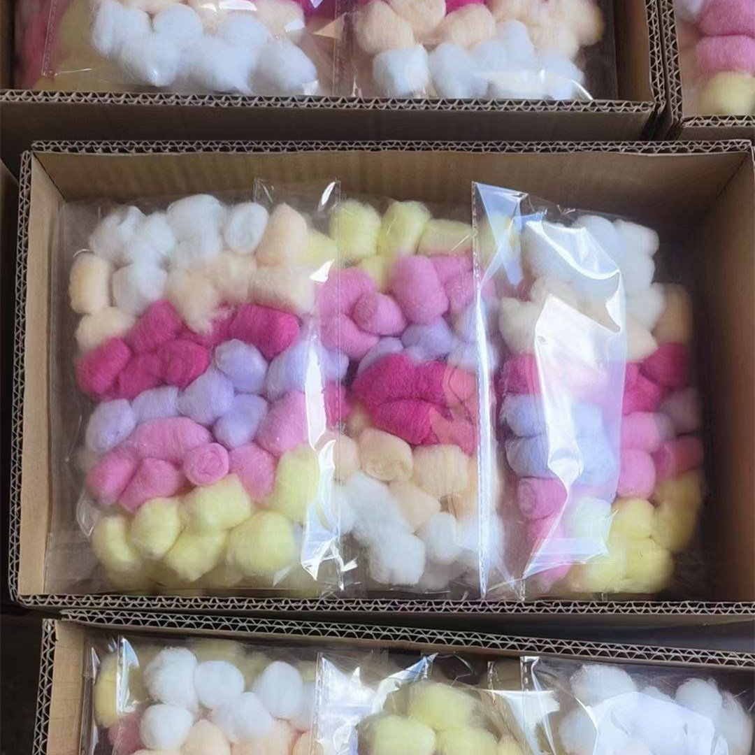 Bulk Color Cotton Balls 0.3g, 0.5g, 1g, 2g - Image 4