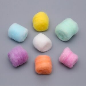 Bulk Color Cotton Balls 0.3g, 0.5g, 1g, 2g