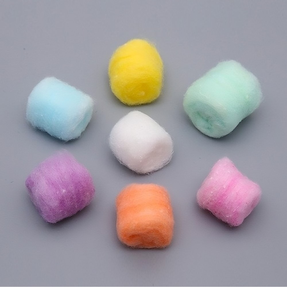 Bulk Color Cotton Balls 0.3g, 0.5g, 1g, 2g - Image 2